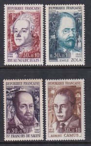 France B404-B407 MNH VF