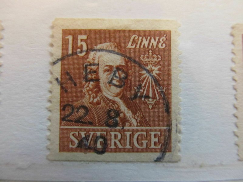 Sweden Sweden 1939 Sverige Sweden 15o perf 121⁄2 fine green used stamp A13P41F9-