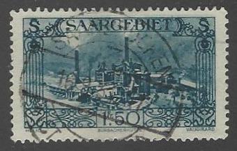 Saar #132 VF Used (U10)