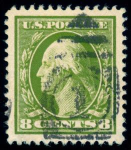 MOMEN: US STAMPS #380 USED PSE GRADED CERT GEM-100J