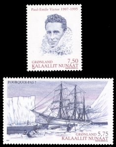 Greenland 2007 Scott #505-506 Mint Never Hinged