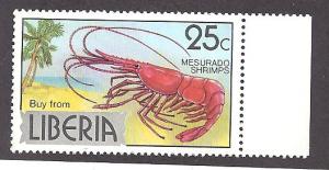 Liberia  Scott 757  MNH