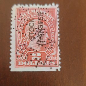 USA RD38 stock transfer mint