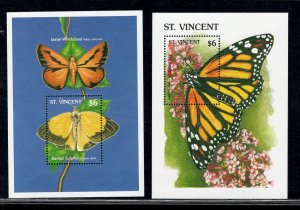 ST. VINCENT SC# 1254-55 VF/MNH