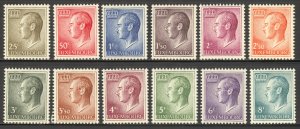 Luxembourg Scott 418-29 Mint/Unused OG - 1965-71 Grand Duke Jean - SCV $4.50