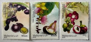 Malaysia 2018 Medicinal Plants 4th Series set of 3V MNH