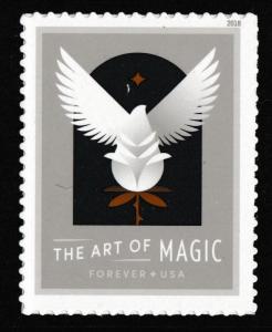 US 5305 The Art of Magic Dove Transformation F single MNH 2018