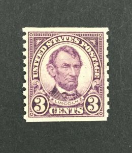 MOMEN: US STAMPS #600 MINT OG NH XF LOT #76134*