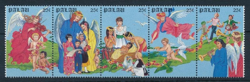 [75142] Palau 1988 Christmas No�l angels art  MNH