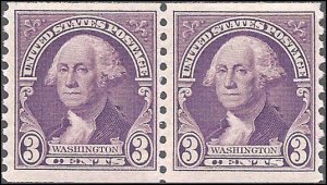 721 Mint,OG,NH... Pair... SCV $7.50