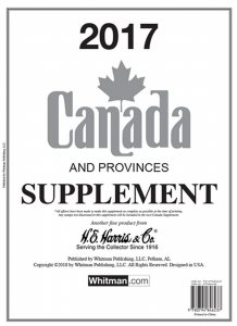 H E Harris Canada & Provinces 2017 Stamp Album Supplement 9780794846237