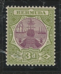 Bermuda #28 Unused Single