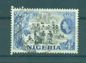 Nigeria sc# 85 used cat value $.25