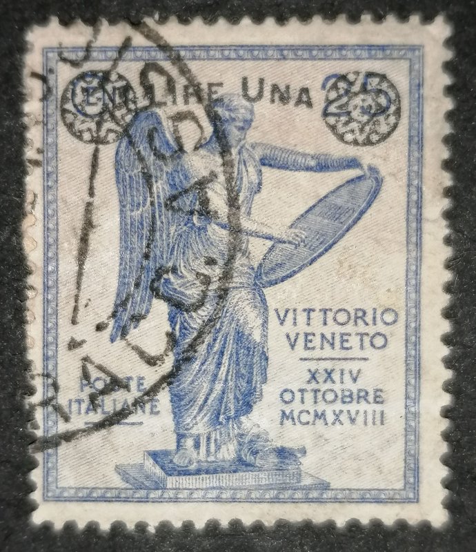 Italy 1L on 25c 1924