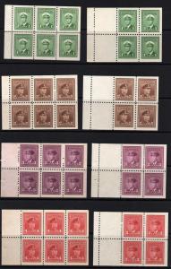 Canada 8 booklet panes.MNH.