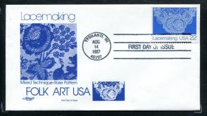 SC 2352 Lacemaking FDC Artmaster Cachet 