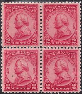 689 Mint,OG,NH...Block of 4... SCV $3.00