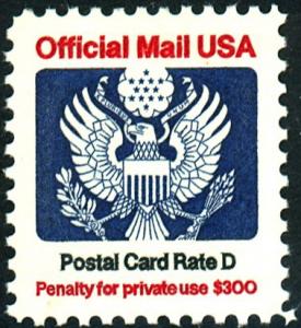 U.S. #O138 MINT OG Sm HR