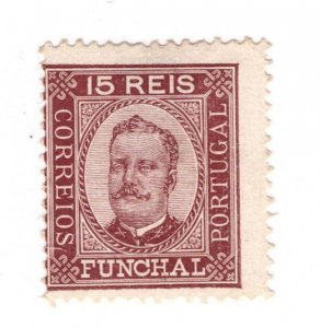 Funchal Portugal #16 MNG - Stamp - CAT VALUE $8.00