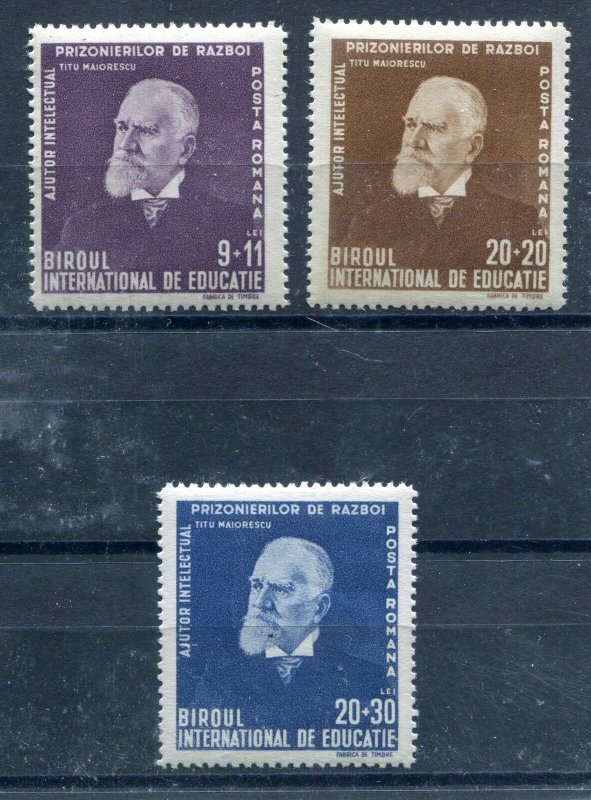 Romania WW2 German Puppet State 1942 Majorescu B188B191 SET & Sheet