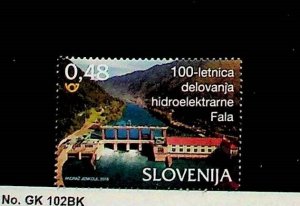 SLOVENIA Sc 1262 NH ISSUE OF 2018 - HYDROPOWER PLANT