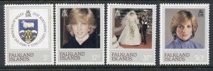 Falkland Is 1982 Princess Diana 21st Birthday MUH