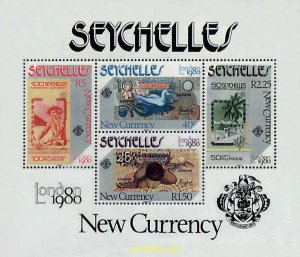 33691 MNH SEYCHELLES 1980 LONDON 80. EXPOSICION FILATELICA INTERNACIONAL