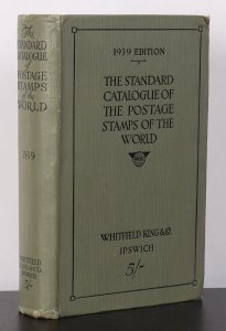 CATALOGUES 1939 Whitfield King & Co Standard Catalogue Stamps of the World.