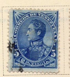 Venezuela 1882 Early Issue Fine Used 5c. NW-103917