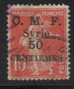 Syria Scott 60 Used 1921  overprinted stamp