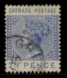 GRENADA SG32, 2½d ultramarine, FINE USED.