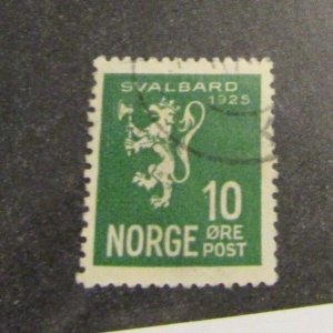 NORWAY Scott 111 Crown Lion with Axe Θ used, 10 Ore,  fine + 102 card