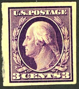 U.S. #345 MINT OG HR THIN