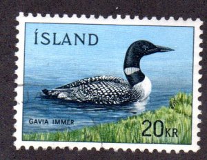 ICELAND 388 USED SCV $6.00 BIN $2.40 DUCK