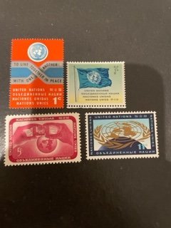 United Nations sc 104-107 MNH comp set