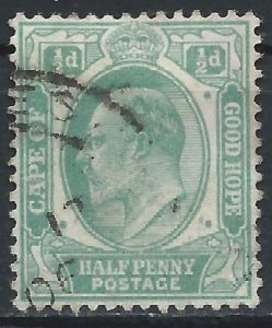 Cape of Good Hope 1902 - ½d Edward VII - SG70 used