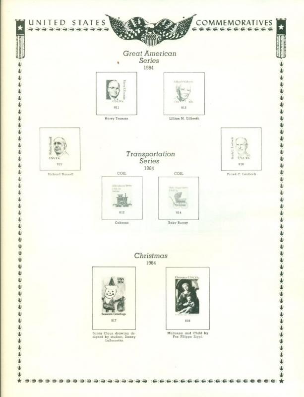MINKUS PUBLICATIONS 1984 SUPPLEMENT NO. 34