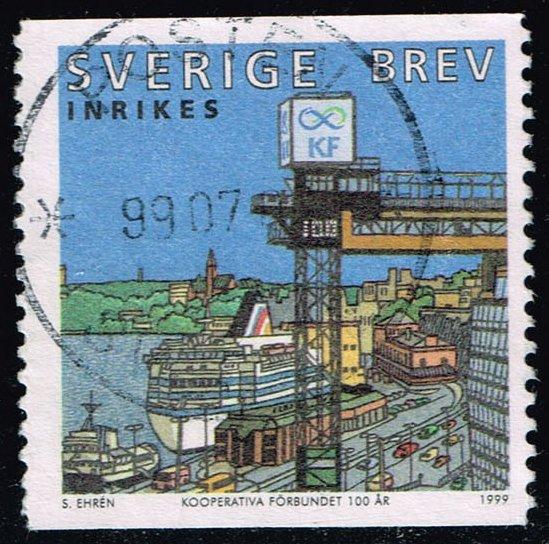 Sweden #2318 City Scene; Used (0.40)