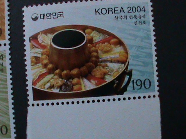 ​KOREA-2004- SC#2149-KOREAN FOOD 4TH SERIES-MNH VF-HARD TO FIND-LAST ONE