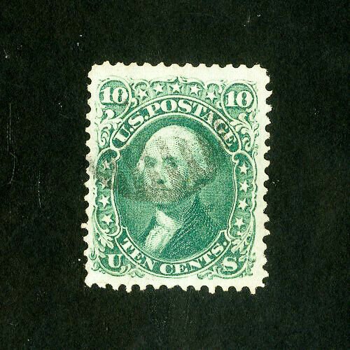 US Stamps # 68 Superb Blazing color gem used