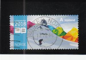 Norway  Scott#  1787  Used  (2016 Youth Winter Olympics)