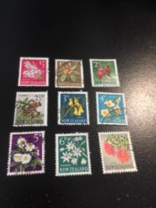 New Zealand sc 333-341 uhr Flower