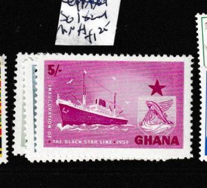 Ghana Fish SC 182-4 MNH (10ggr)