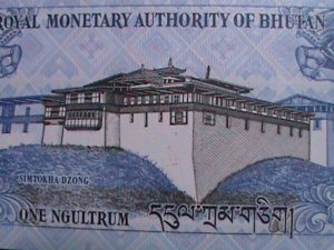 ​BHUTAN-2013 1 NGULTRUM UNCIRCULATED CURRENCY-VERY FINE-WE SHIP TO WORLD WIDE
