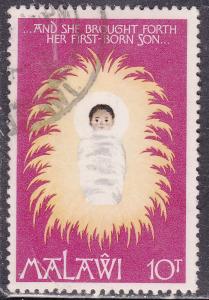 Malawi 296  Christ Child On Straw Bed 1976