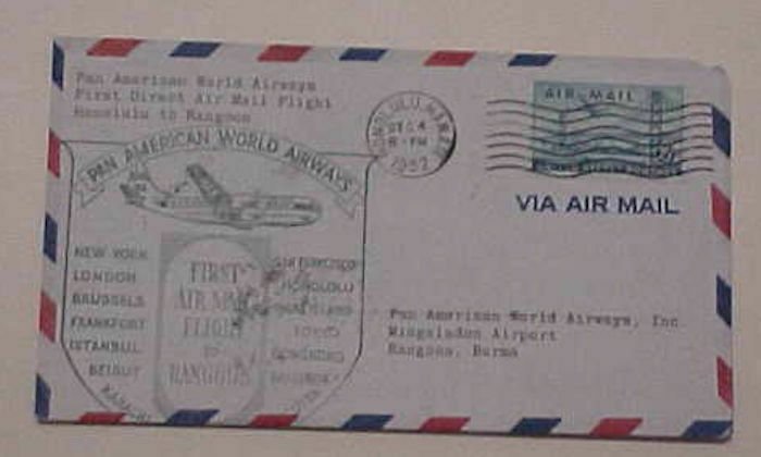 HAWAII  FLIGHT  B/S RAGOON 1952