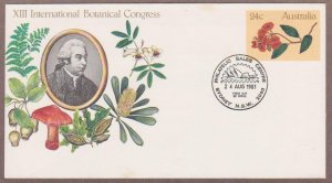 Australia PSE # 036 , 13th International Botanical Congress FDC - I Combine S/H