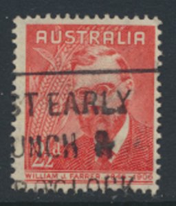 Australia SG 225  Sc# 213 Used  William Farrer  see details & scan