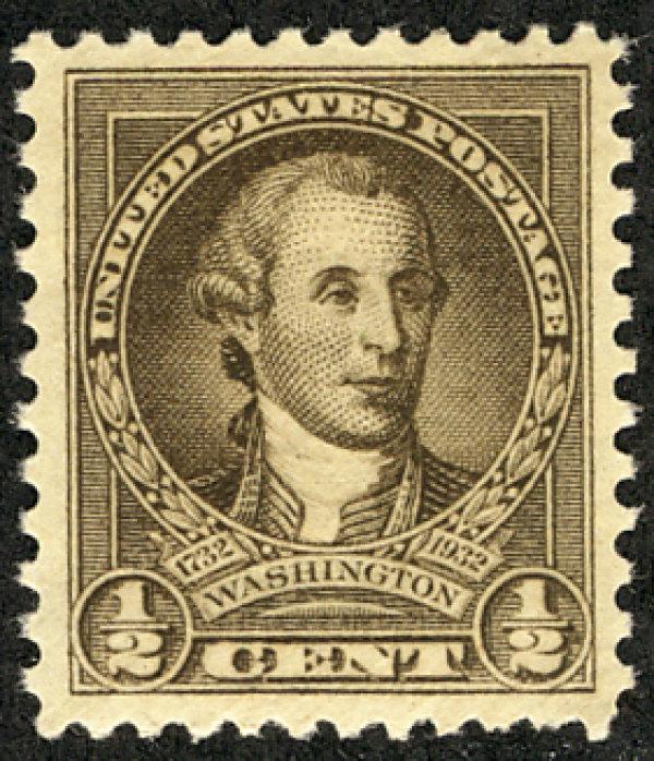 US #704 SCV $150.00 SUPERB mint never hinged, a large margined stamp with nea...