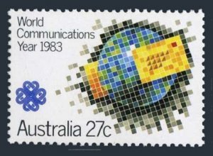 Australia 869 two stamps, MNH. Michel 836. World Communication Year WCY-1983.